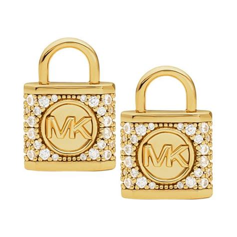 Michael Kors Premium Øreringe, Guld • Se priser nu 